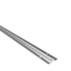 Koľajnička vodiaca spodná-U, INOX, R10, L3000mm H8/39U-3000