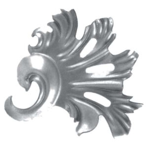 Lístok pravý 183x173, t2mm E2/401R-183