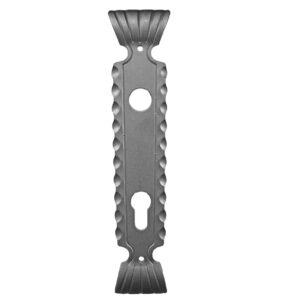 Štítok bránový zdobený 260x55, t3, d20mm D1/53-90