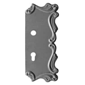 Štítok bránový zdobený P 315x135, t2, a85, d20mm D1/64R-85