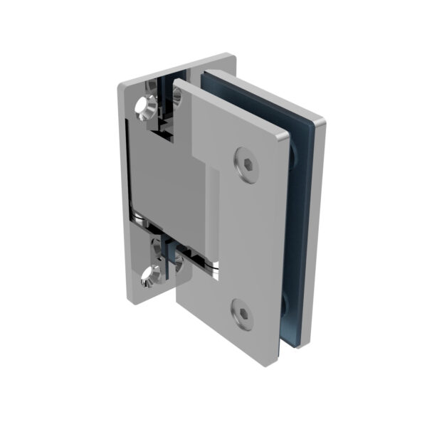 Záves pre sklenené dvere +/- 90stup. AISI304 GS-304/D-B-990-1/P/Cr-B