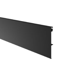 Zasklenie pevné - krycí profil AL GS-AL/ZP-A02W/N/B