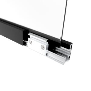 Zasklenie pevné -  set 3m profilu , L=3000mm GS-AL/ZP-32x46/N/B