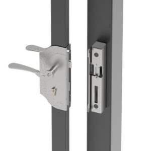 Zámkový set 30x30, s elektrom. zámkom a štítkom BR/30x30-set ES