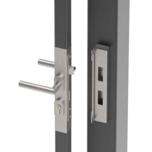 Zámkový set 40x40 AISI 304 BR8/40x40-set