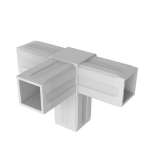 Prechod madla štvorstranný PVC A19/4309-040