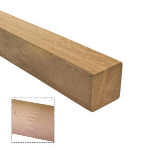 Drevené madlo - DUB, CINK WD/40x40-L2000-CINK