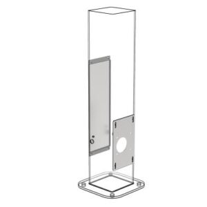 Rollkit Príruba pre upevnenie pohonu NKSL400 na stlpik. NAKED-KIT