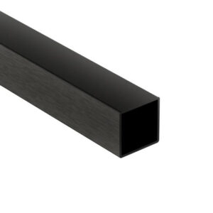 Profil brúsený čierny PVD A-PVD/40x40x2-3000
