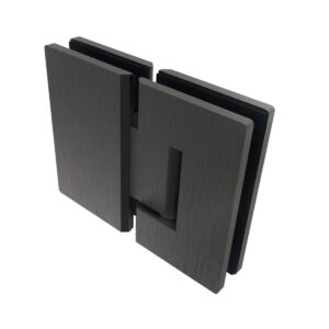 Záves pre sklenené dvere sklo/sklo +/- 90stup. AIS GS-BLACK/D-B-990-2/S-B