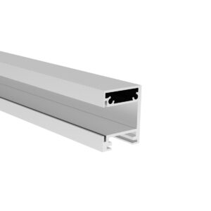 U-hliníkový profil pre montáž výplní 20mm AL/3644-6000-N