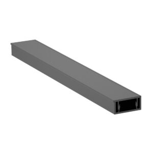 Hliníková výstuha 25x11 pre brány AL/4477-1500-R7016