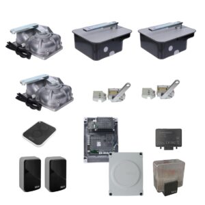 Nice Nice podzemný pohon pre dvojkrídlovú bránu, sada s fotobunkami MFAB-ZKIT