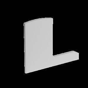 Záslepka pre profil AL/0018-S-E AL/0034-018-S-E