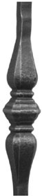 Tyč kovaná-element 14x14, h150mm, b34,5mm T10/719-E