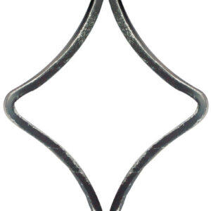 Element tvaru-pika h200, b95, 12x6mm