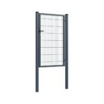 Bránka 1kr. SQUARE ZnPVC 1000x1500mm, antracit