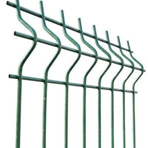 Zváraný plotový panel 3D ZnPVC 2500x1530x5mm zelená