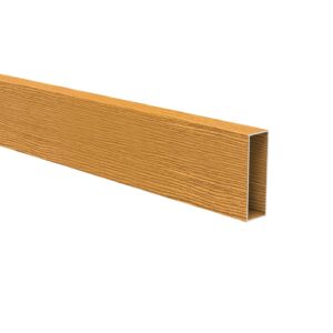 Hliníková plotová výplň 20 x 60 x 1,2 - 6,0 m - drevo dekor SVETLÝ DUB W02