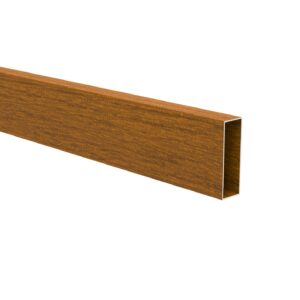 Hliníková plotová výplň 20 x 60 x 1,2 - 6,0 m - drevo dekor ZLATÝ DUB W03