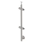 Stĺpik, BK-rovné AISI316, D42,4/2xmodel22/H1100mm