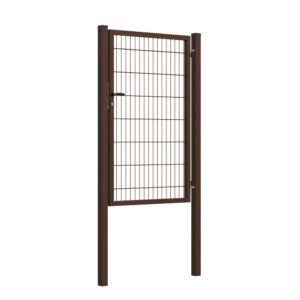 Bránka 1kr. 2D BOX ZnPVC 1000x1500mm RAL 8017 hnedá