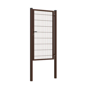 Bránka 1kr. 2D BOX ZnPVC 1000x1700mm RAL 8017 hnedá