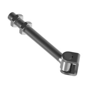 Záves nastaviteľný dlhý INOX, M12