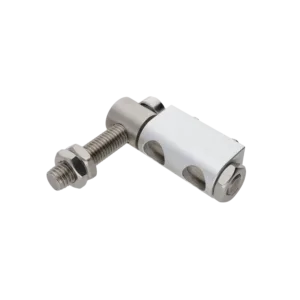 Záves nastaviteľný na priskrutkovanie, nerez/hliník