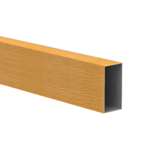 Hliníková plotová výplň 40 x 60 x 1,2 - 6,0 m drevo dekor SVETLÝ DUB W02