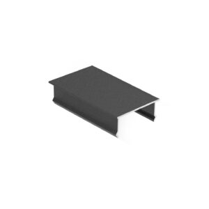 Hliníková krytka vertikálnej plotovej výplne, 40 x 40 - Antracit RAL 7016