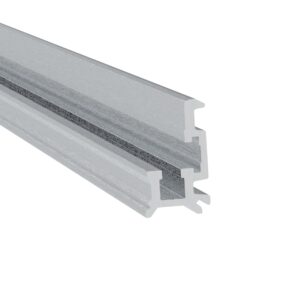 Zasklenie pevné - nosný profil Svorkový