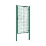 Bránka 1kr. ROUND ZnPVC 1000x1800mm, D75mm, zelená
