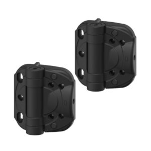 Záves na ťažké brány, s nastaviteľnou pružinou, s reguláciou zarážky