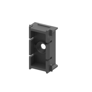 Click - lock spojka pre fasádny systém, 25 x 25 - Antracit RAL 7016, 50ks