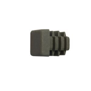 Záslepka - šedá PVC, 12x12mm
