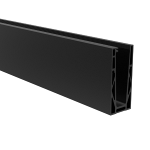 Celosklenené zábradlie-profil dutý-vrchné kotvenie