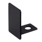 Záslepka k profilu 20x12 glass t8mm black