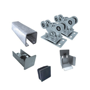 Zostava pre posuvnú bránu do 4,5m, Zn, 70x70mm