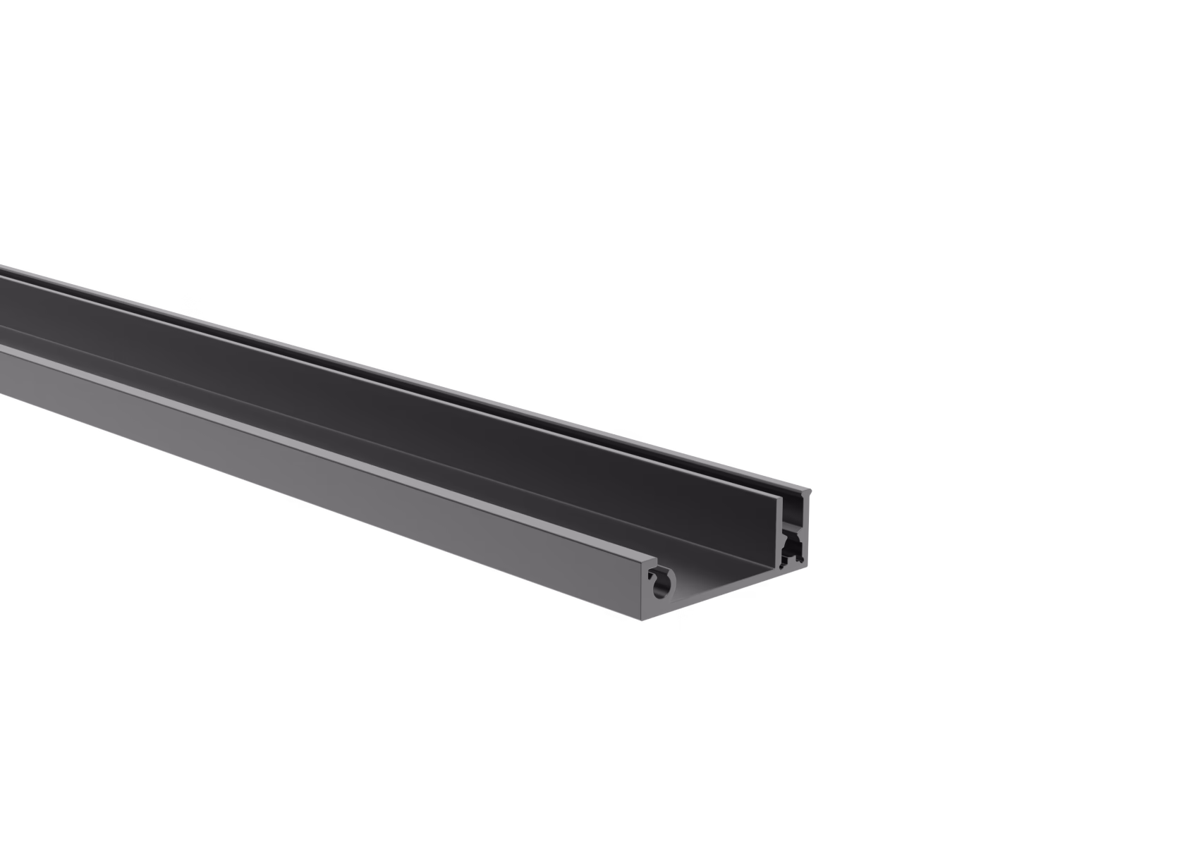 Hliníkový plotový adaptér pre výplne - 1500mm krycia lišta