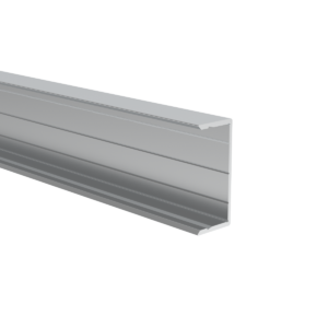 Hliníkový plotový adaptér pre výplne 40 mm a pre fasádny systém, 45 x 20 – 6,0 m – Natural