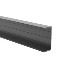 Hliníkový plotový adaptér pre výplne 40 mm a pre fasádny systém, 45 x 20 – 6,0 m – Antracit RAL 7016