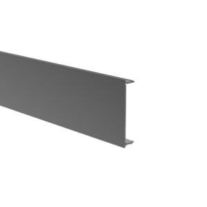 Click – lock krycia lišta plotového profilu 70x70 a U - adaptéra plotového a fasádneho systému, 41x09-1,85 m - Antracit