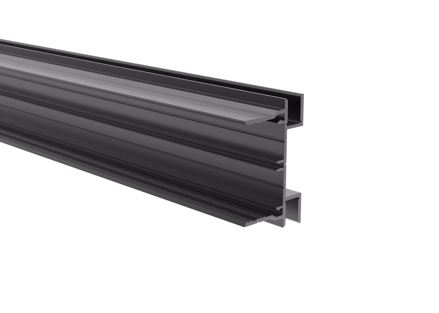 Hliníkový plotový adaptér pre 40mm výplne - 6000mm