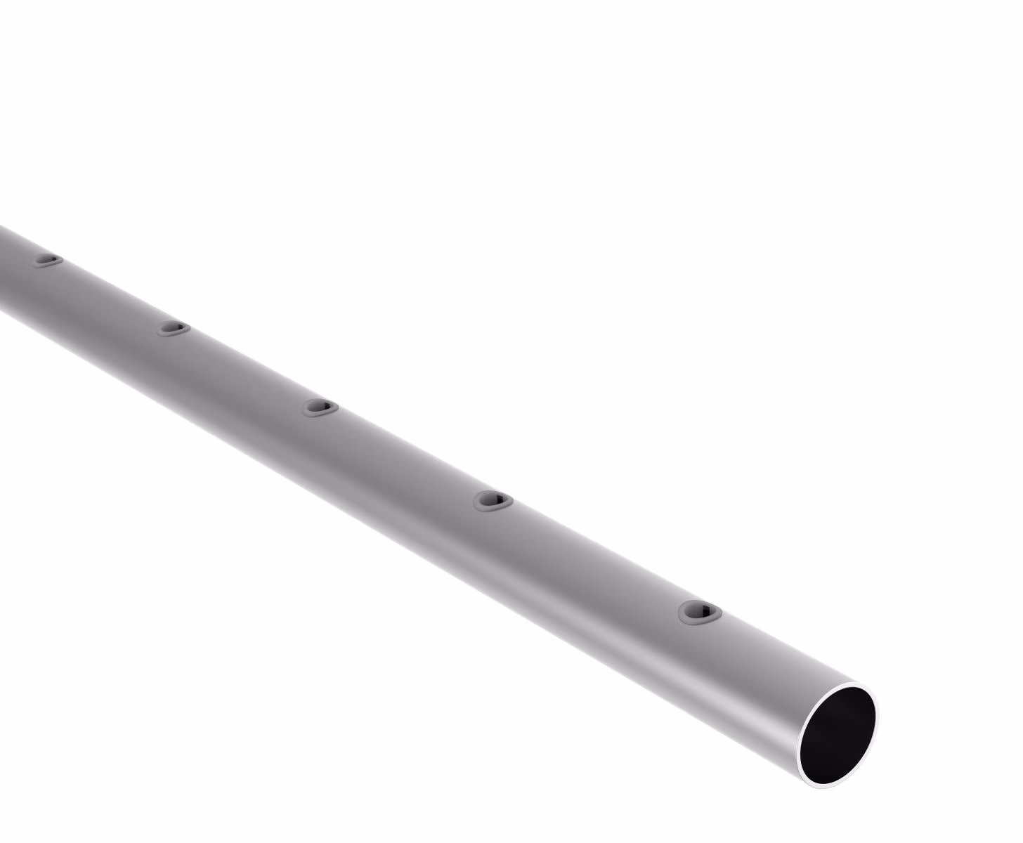Trubka brúsená AISI304, D33,7x2/13xd12,5/L1800