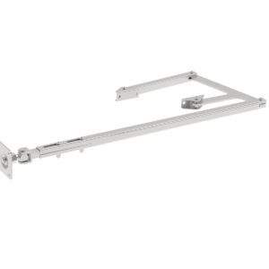 Skladací mechanizmus pre krídlové brány