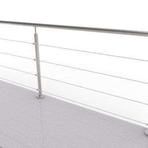 Nerezové lankové zábradlie, 3000x900mm