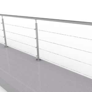 Nerezové lankové zábradlie, 6000x900mm