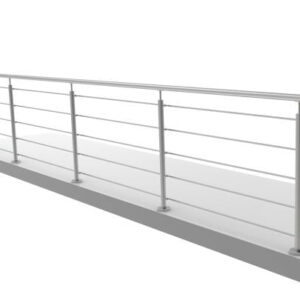 Nerezové zábradlie, AISI316, 6000x1000mm