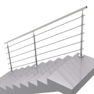 Nerezové zábradlie na schody, 3000x1000mm, VS